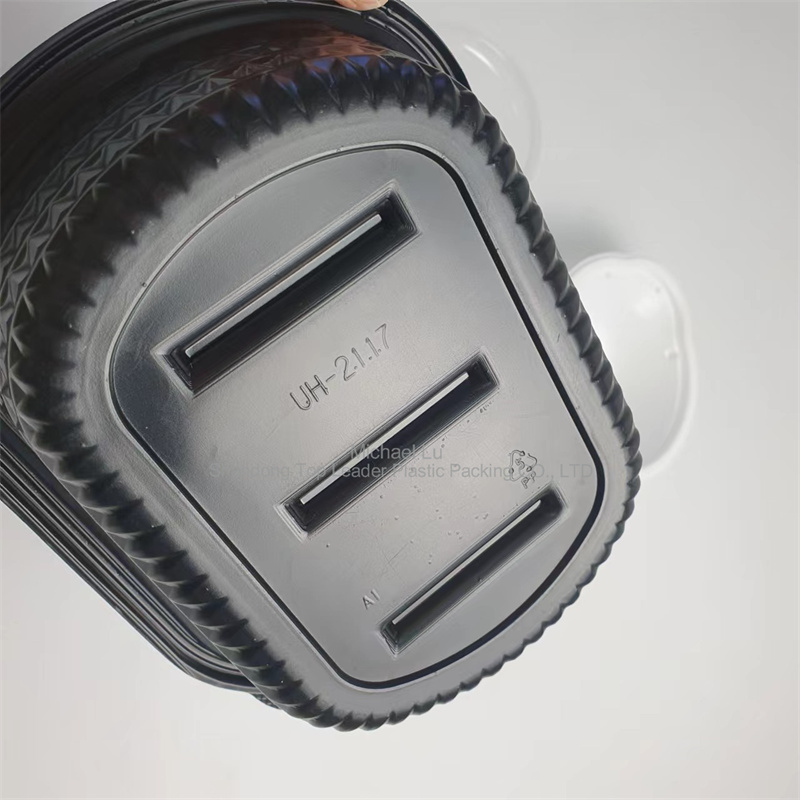 Bol en PP blanc, récipient en PP noir, gobelet en polypropylène transparent