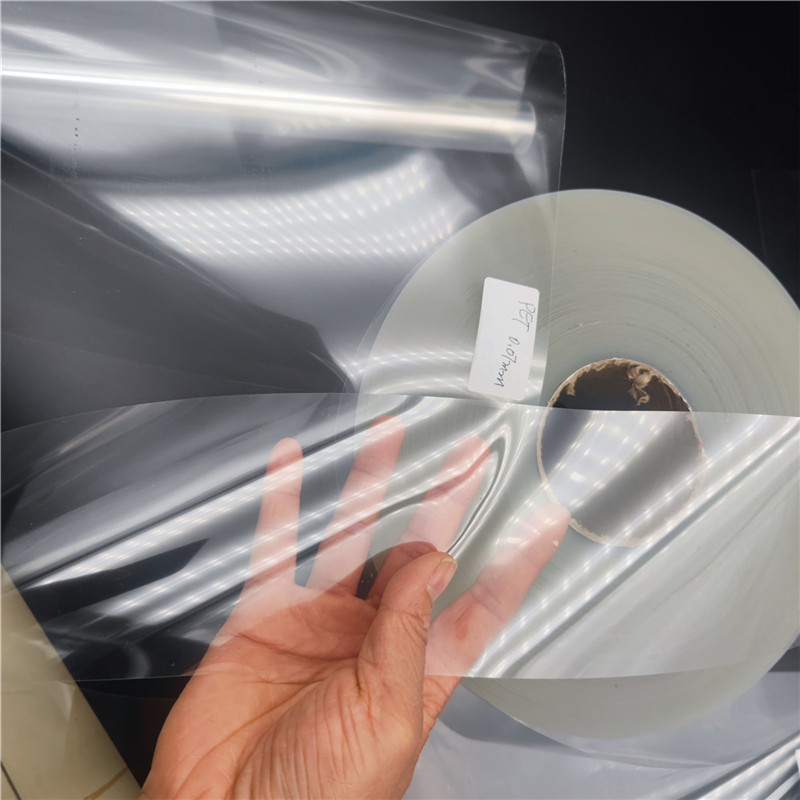 Film polyester PET brillant à haute transparence pour impression