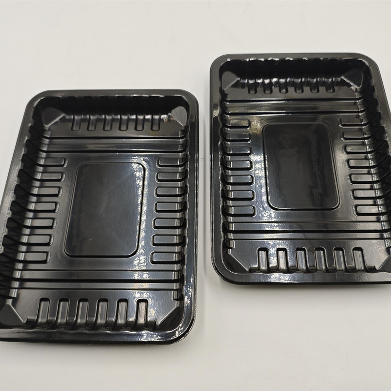 PET plastična posoda za enkratno uporabo, potiskana plastika