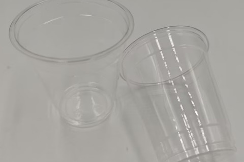 Tazas de plástico biodegradables desechables personalizadas con taza de PLA