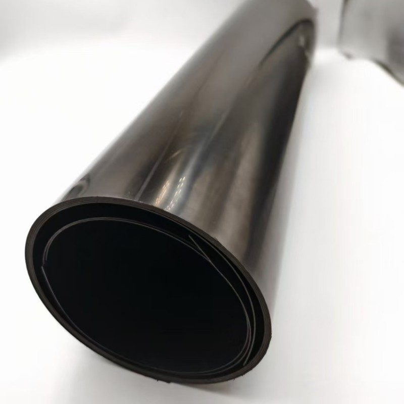 Črna 0,5 mm polietilenska PP folija za hrano