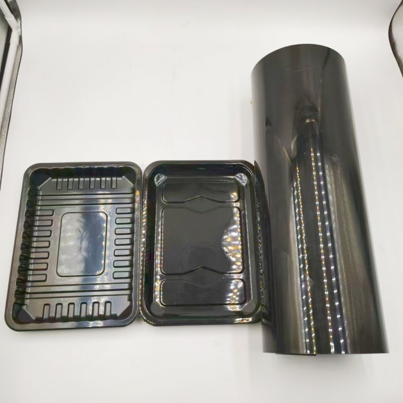 Film rigide PET noir opaque pour le thermoformage de blisters