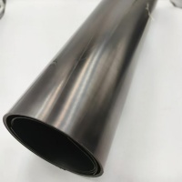 Film de feuille de plastique PVC rigide noir opaque de 1 mm
