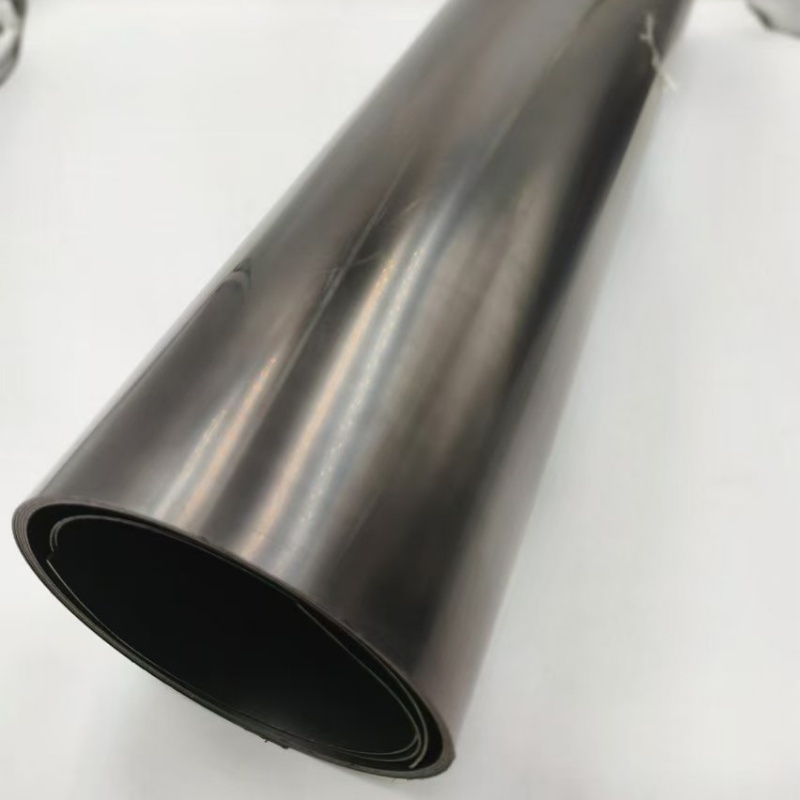 Film de feuille de plastique PVC rigide noir opaque de 1 mm
