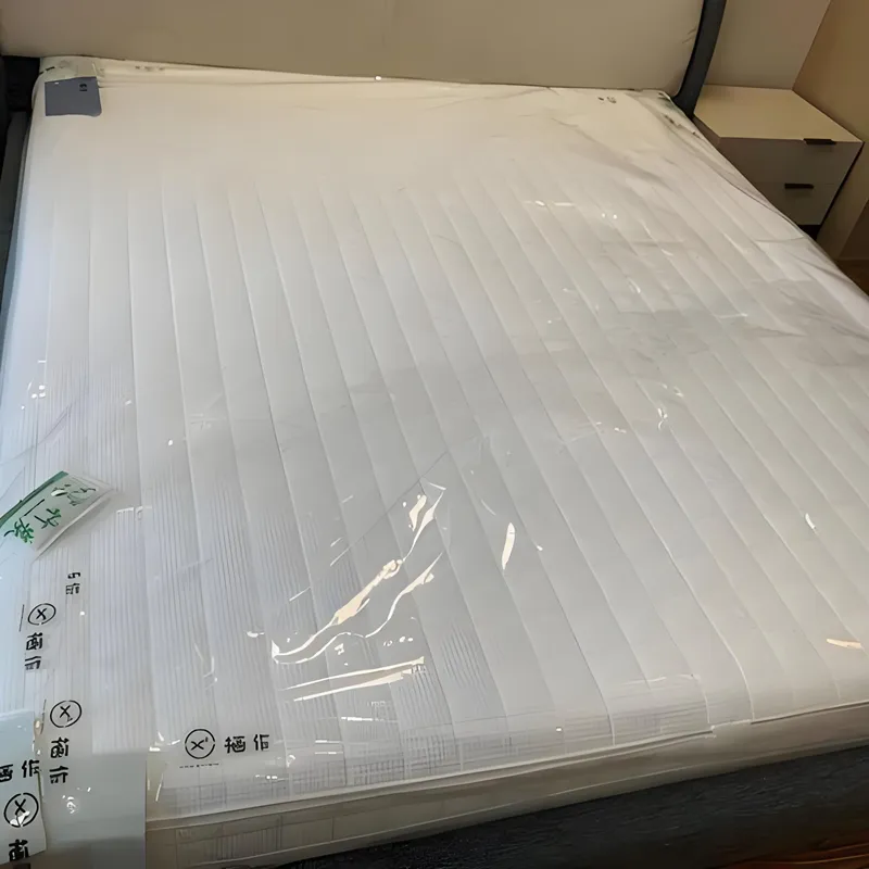 Prozorna plastična folija iz PVC folije za pakiranje vzmetnic