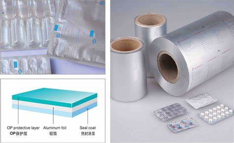 TL-AL-900 THE Feuille d'aluminium pour emballage thermoscellable