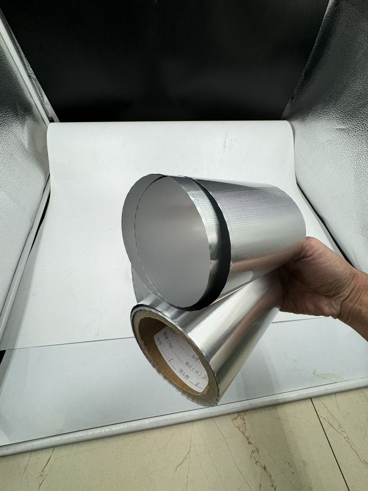 aluminum-foil roll