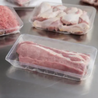 Contenants/plateaux d'emballage alimentaire en PP, pouvant être congelés