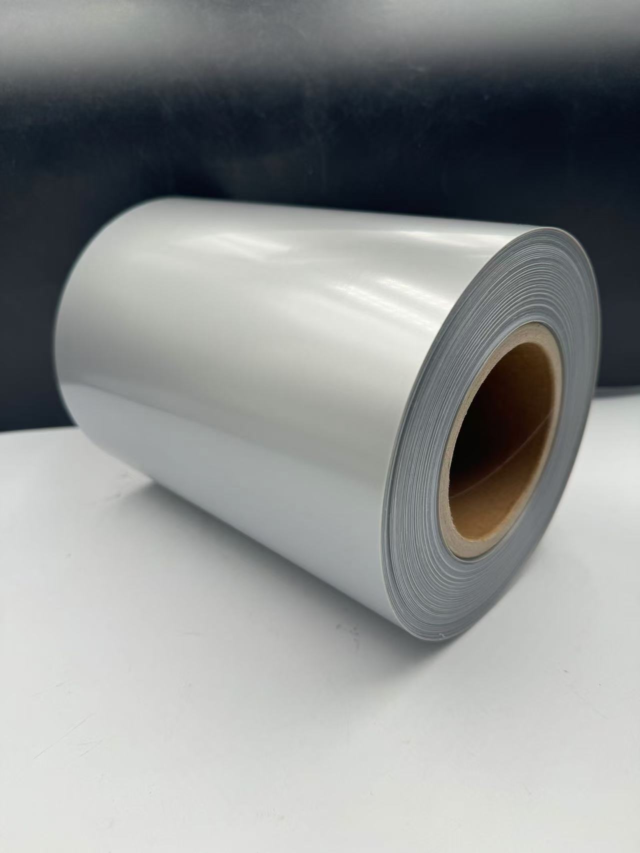 Grey PVC film capsule