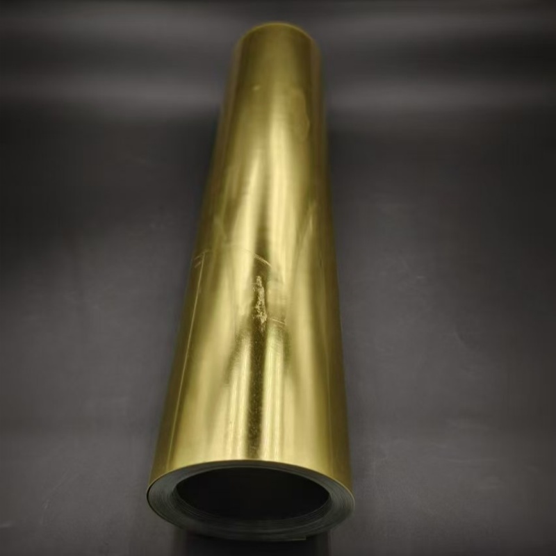 Rigid Metallized Gold PET Film