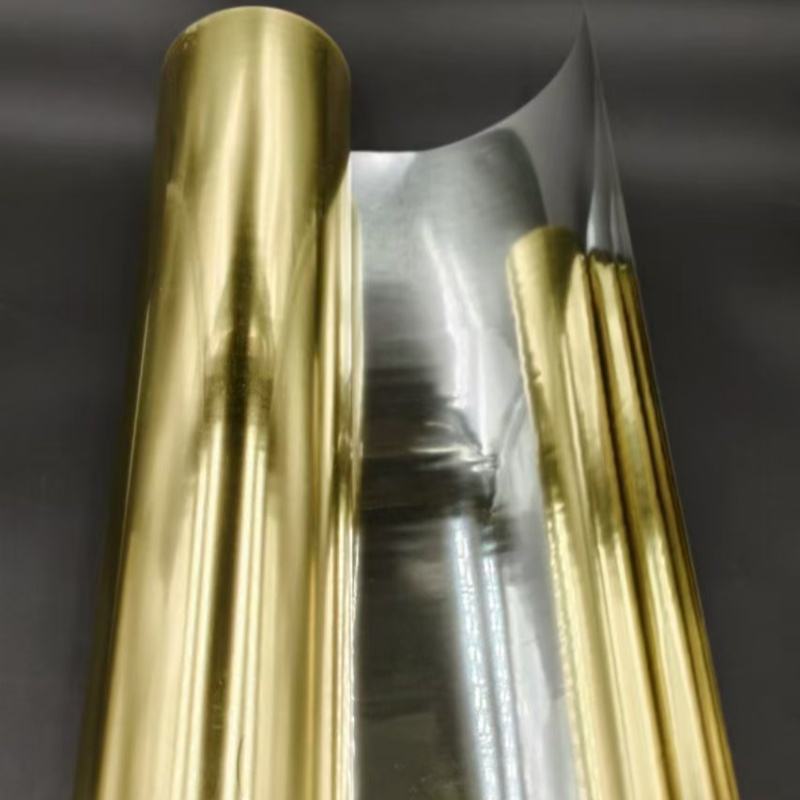 Rigid Blister Golden Metallized PVC Film