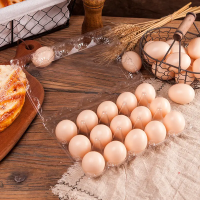 Prozoren PET plastični pladenj za jajca, trda plošča