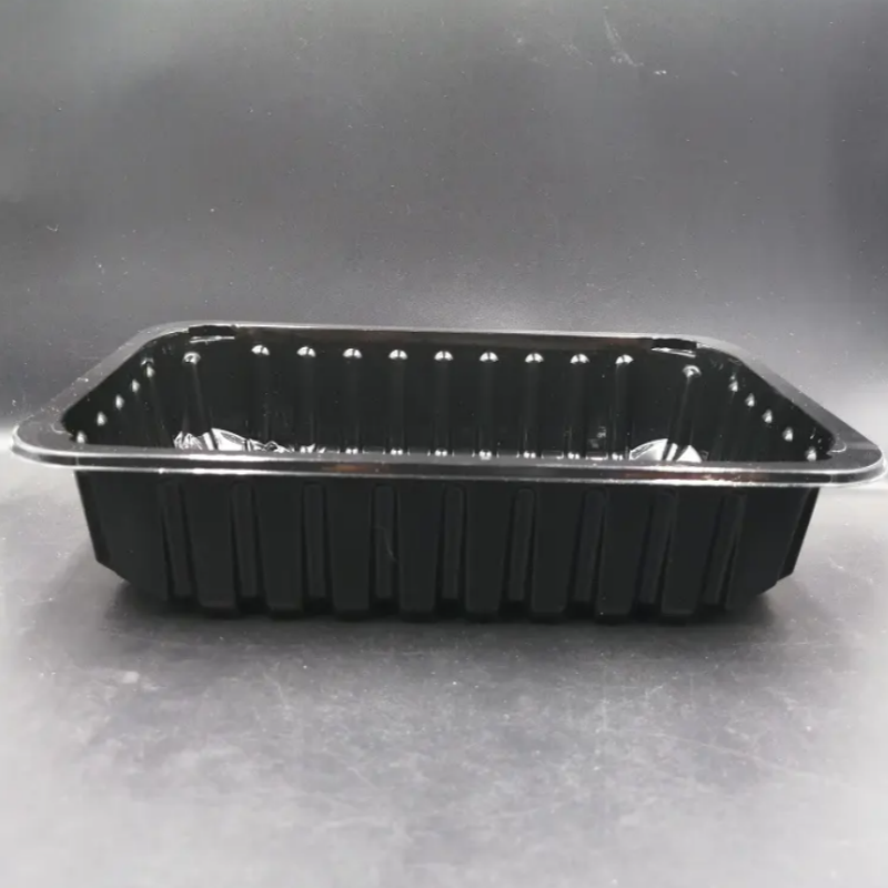 Supermarket Disposable PET Food Display Trays