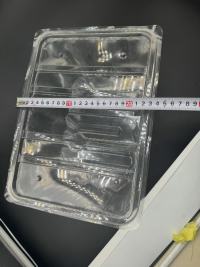 Boîte blister PET TL-PET-172 pour stock alimentaire, affichage,