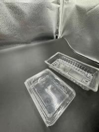 TL-PET-178 LA caja termoformadora PET para alimentos, frutas, platos de carne,