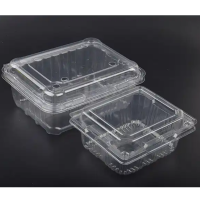 TL-PET-178 LA caja termoformadora PET para alimentos, frutas, platos de carne,