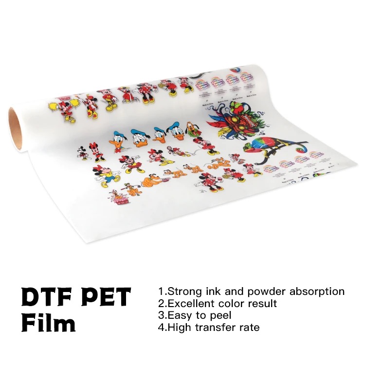 PET heatsealable food bolltle cover film