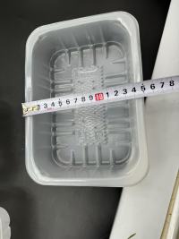 TL-PP-342 THE PP box for microwave heatable food freezing container ,meat plate