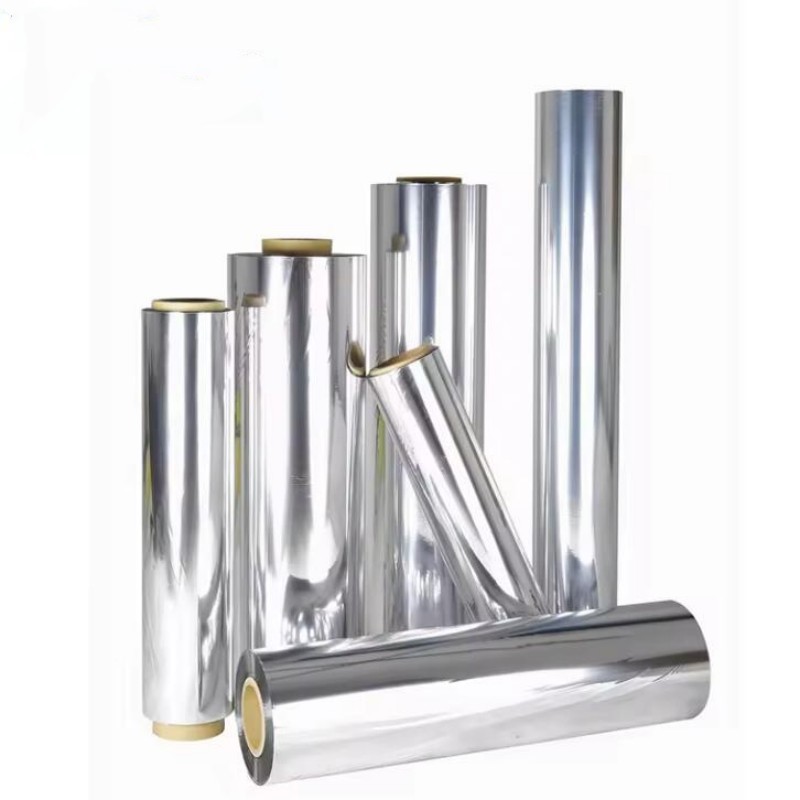 BOPP/PET/CPP/PE Metallisierte Polyesterfolien MPET-Folie