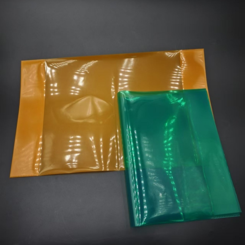 Couvertures de reliure de cahier en feuille de PVC transparent A4