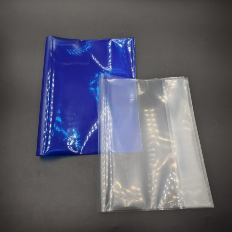 Couvertures de reliure de cahier en feuille de PVC transparent A4