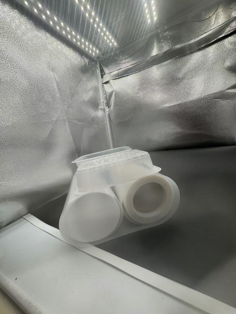344 Transparente PP-Folie in Lebensmittel-Blisterboxen, Blisterschalen und Trinkbechern