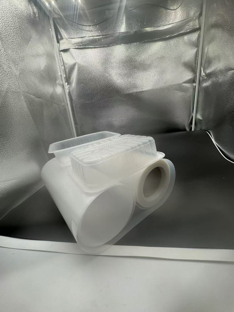344 Transparente PP-Folie in Lebensmittel-Blisterboxen, Blisterschalen und Trinkbechern