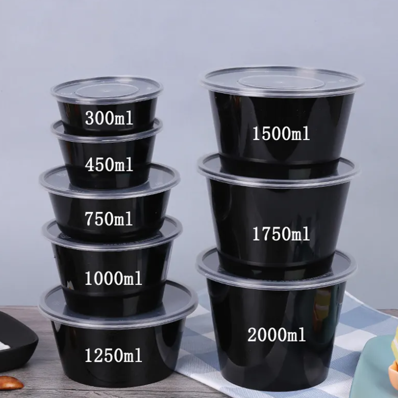 Boîte de récipient pour plats préparés en PP EVOH PP