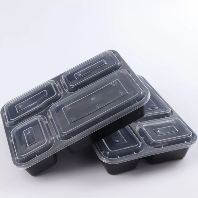Boîte de récipient pour plats préparés en PP EVOH PP