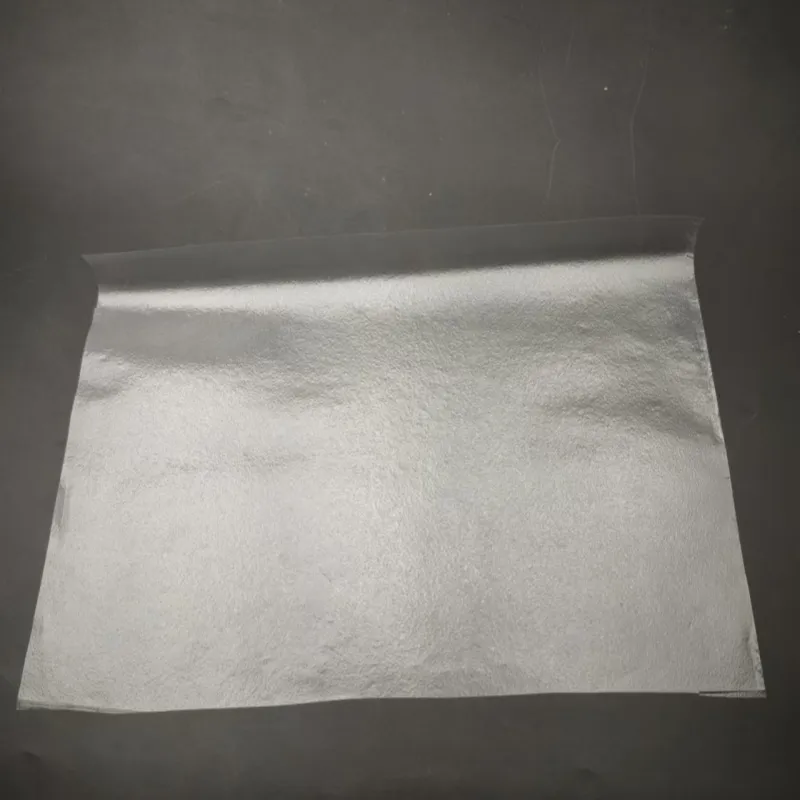 Mat, helder, stijf pvc-vel voor labels
