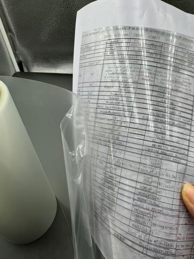 PET187 Aplicaciones versátiles de la película rígida imprimible de PET recubierta transparente Introducción