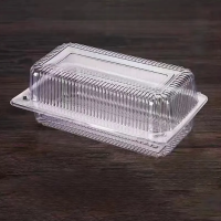 Prozorna PET posoda za hrano za pecivo