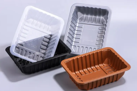 Plateau jetable pour aliments frais respectueux de l'environnement PP/PE/EVOH MAP TRAY