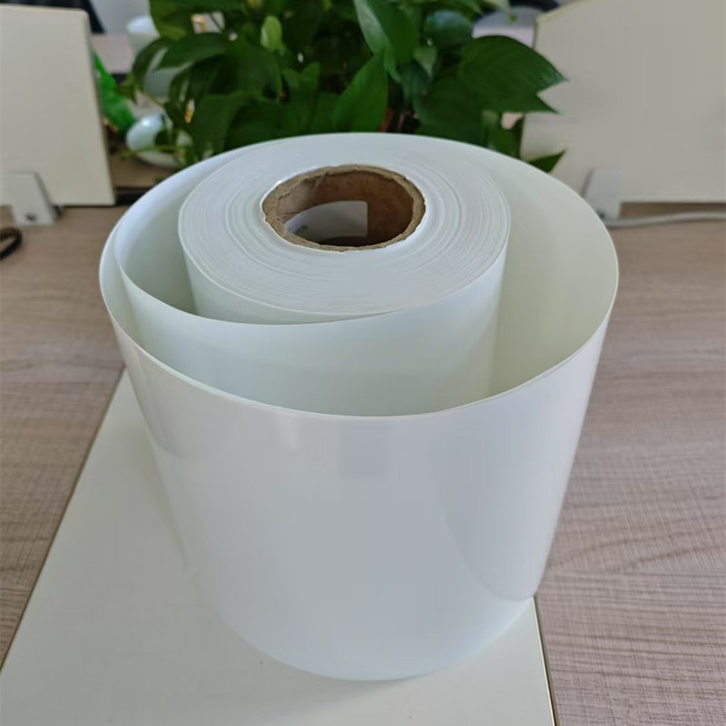 Lámina rígida de PVC blanco para productos termoformados