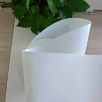 Lámina rígida de PVC blanco para productos termoformados