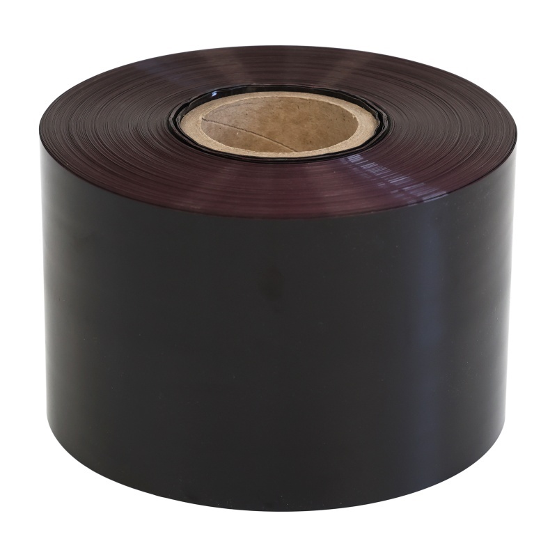 Styv PVC svartfärgad filmrulle för termoformning