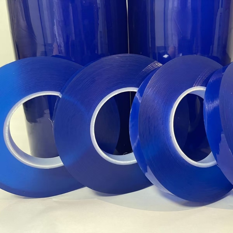 0081PVC Analyse approfondie des caractéristiques et des applications multiformes du film protecteur antistatique bleu