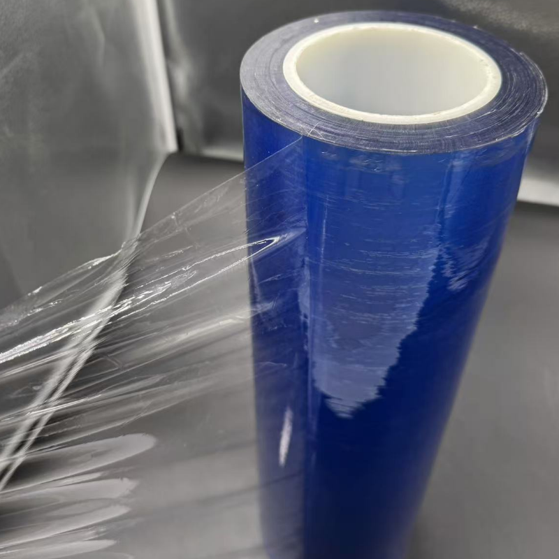 0081PVC - Detaillierte Analyse der Eigenschaften und vielfältigen Anwendungen der blauen statischen Schutzfolie