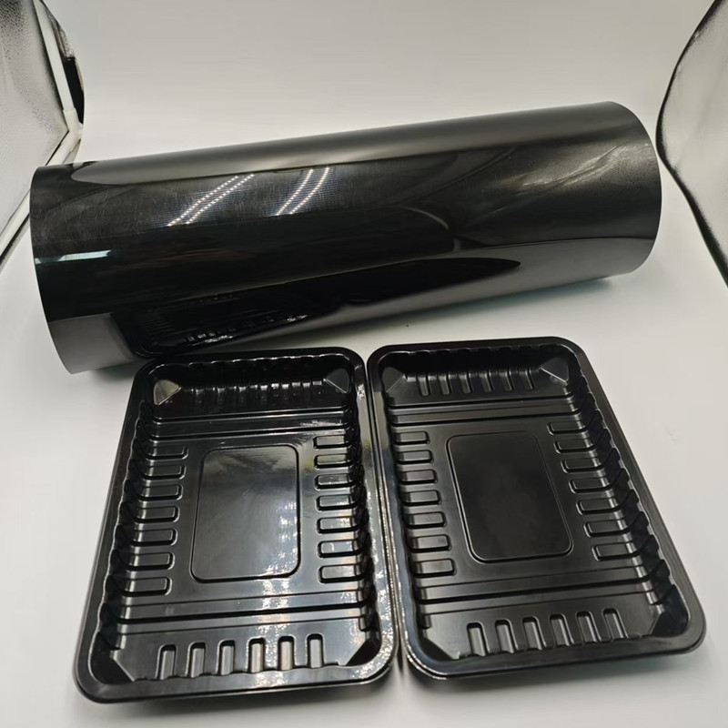 Feuille rigide en plastique PP noir