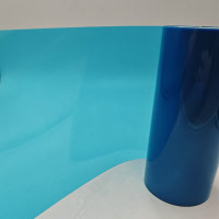 BOPET transparent blue plastic film