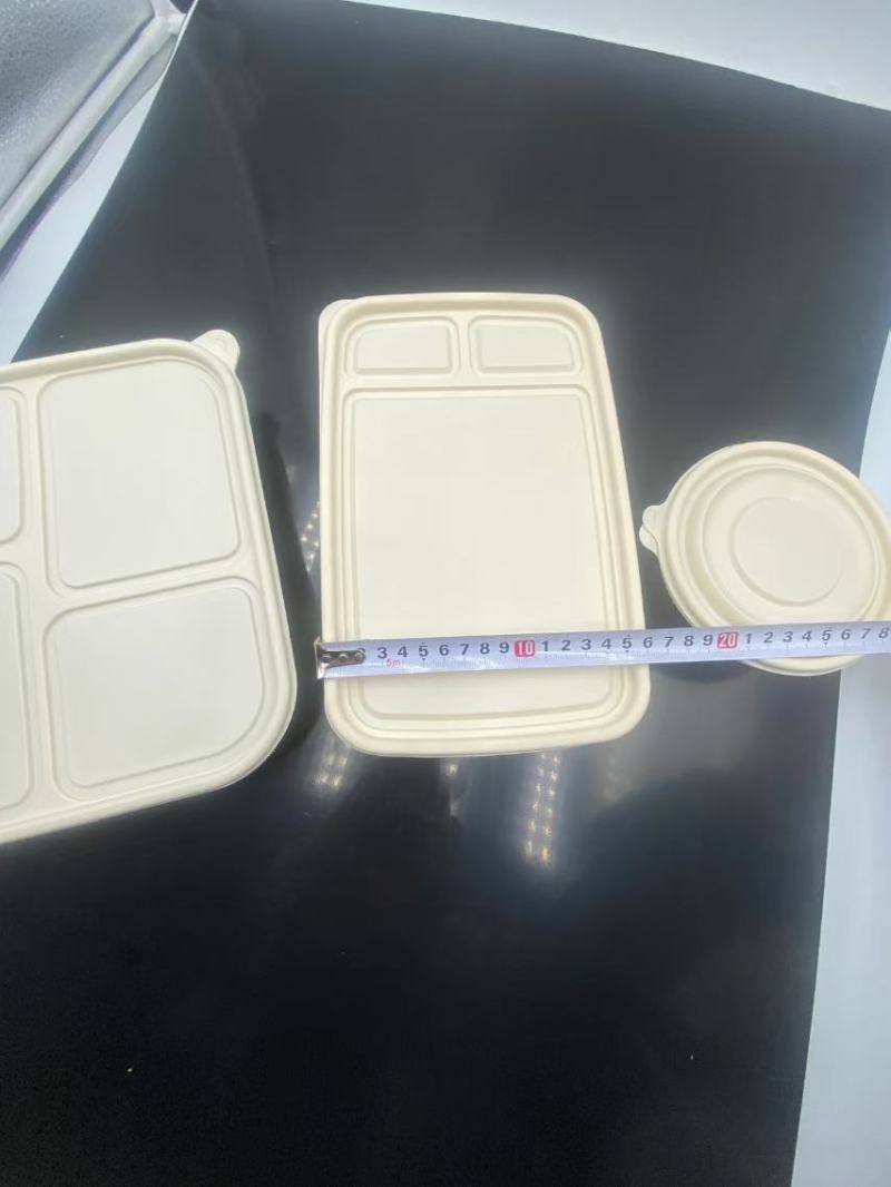 813 PLA Obetavna uporaba biološko razgradljive namizne posode PLA v pretisnih omotih v okolju prijazni namizni posodi
