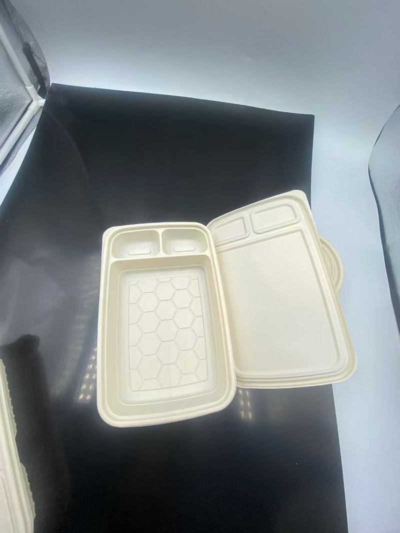 813 PLA Obetavna uporaba biološko razgradljive namizne posode PLA v pretisnih omotih v okolju prijazni namizni posodi