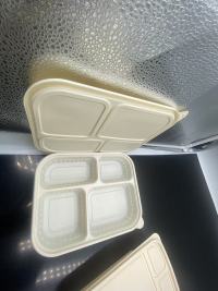 813 PLA Obetavna uporaba biološko razgradljive namizne posode PLA v pretisnih omotih v okolju prijazni namizni posodi