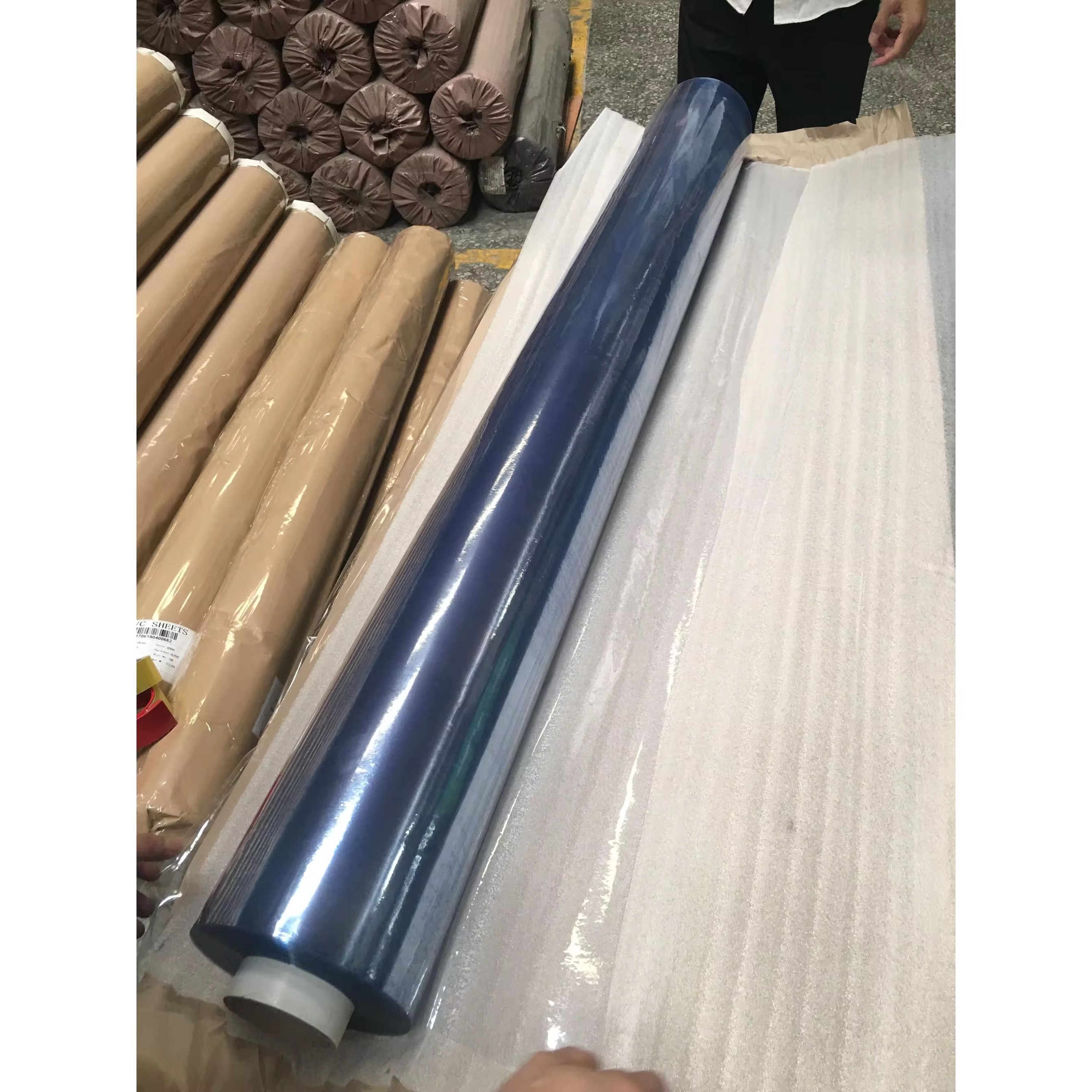 soft PVC film for floor protection