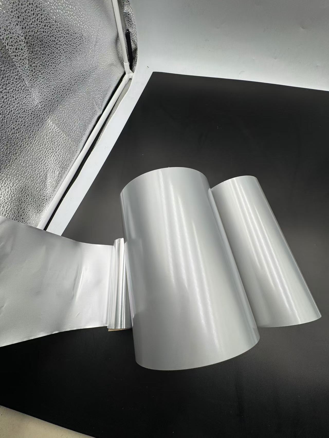 Silver PVC bliste film heat-sealed with ALU foil film