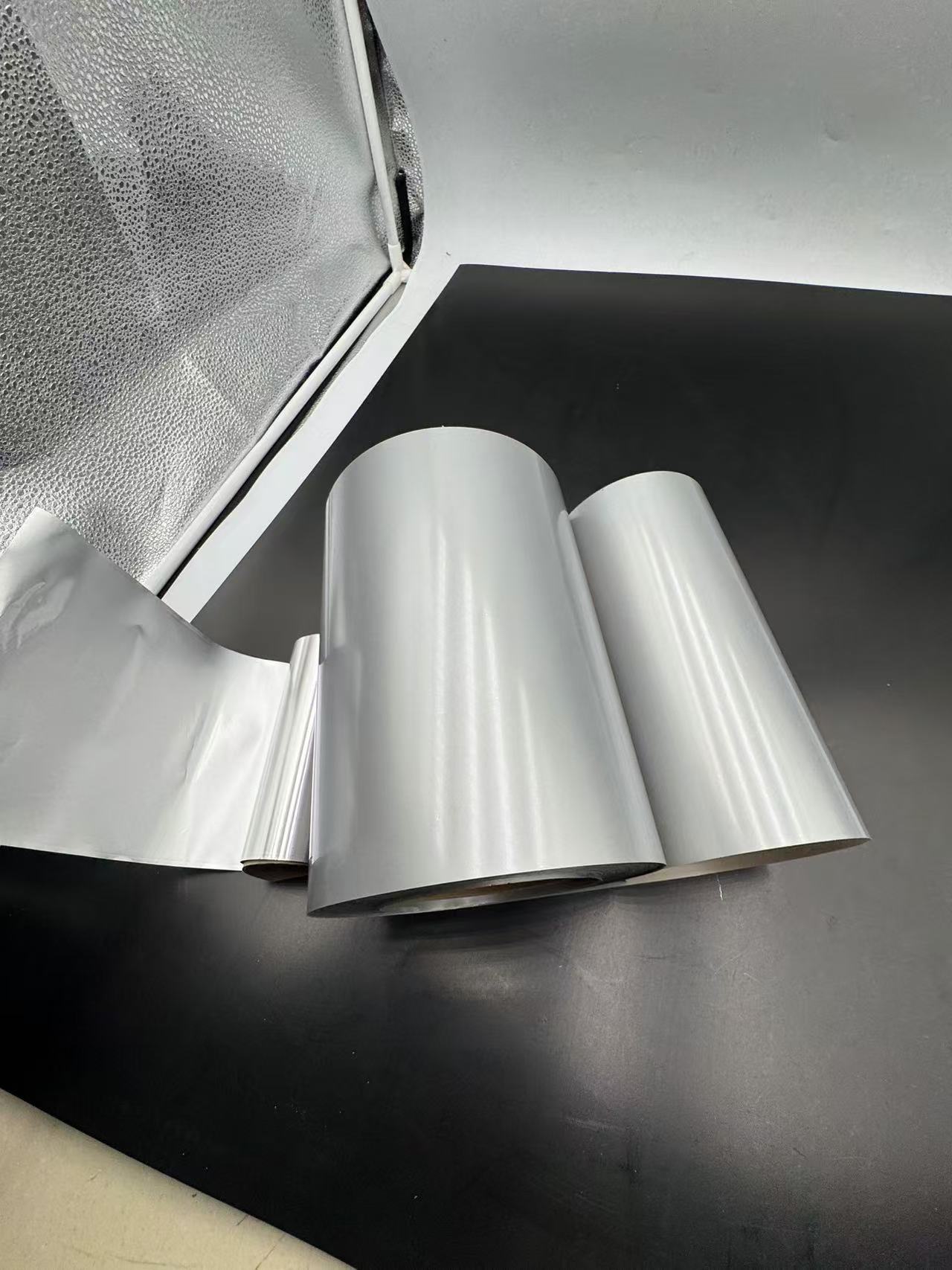 Silver PVC bliste film heat-sealed with ALU foil film