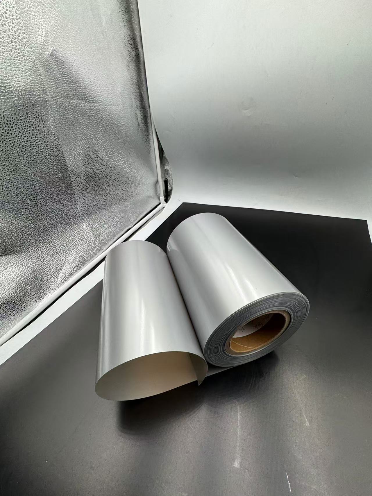 Silver PVC bliste film heat-sealed with ALU foil film