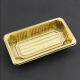 Gouden PET chocolade schaal Plastic Dessert Box