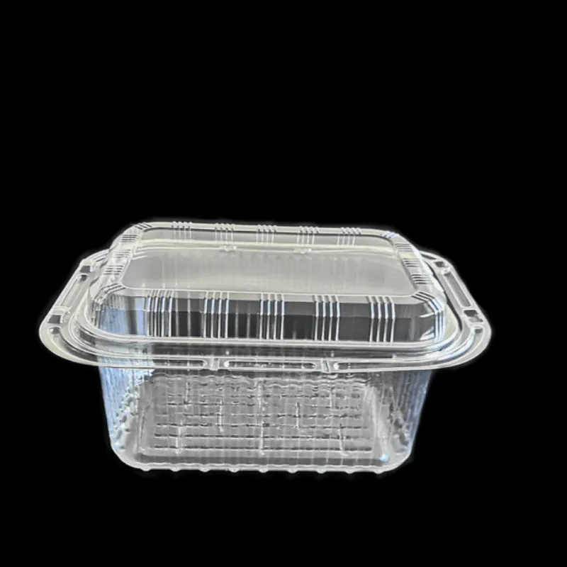 PET Food Container Transparent frugt- og grøntsagsæske