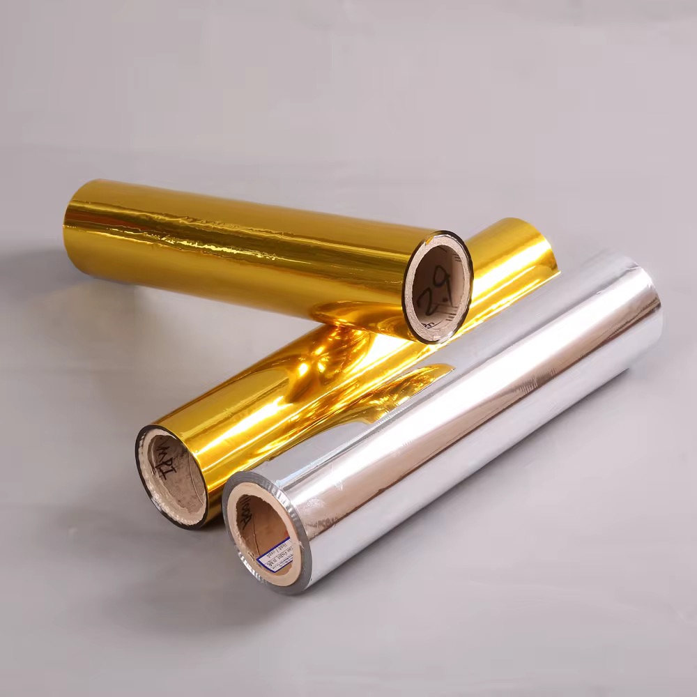 gold PET Metallized film